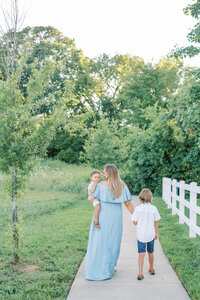 Family session photoshoot in Nashville, TN