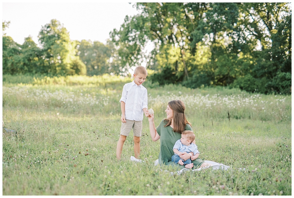Outdoor Family Photography by Tennessee film photographer Grace Paul.