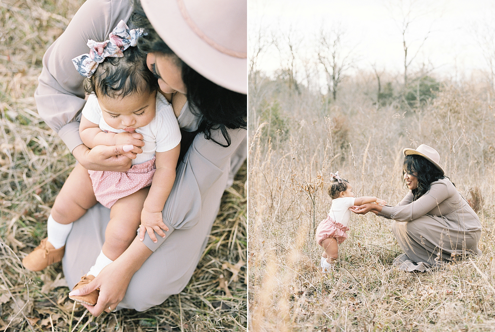 Tennessee mom and me session with mom and toddler
