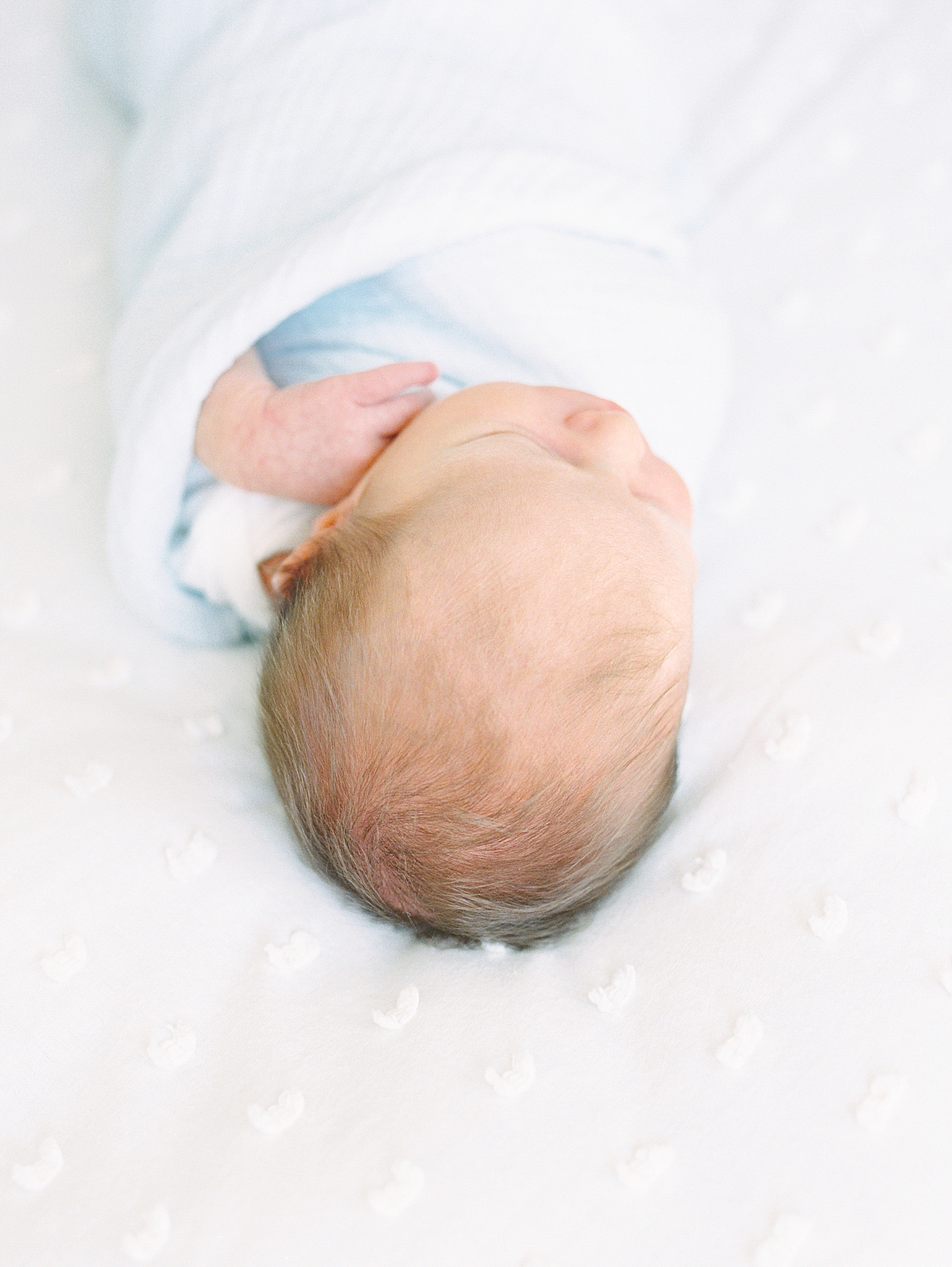 Nashville TN newborn photos at home of baby boy