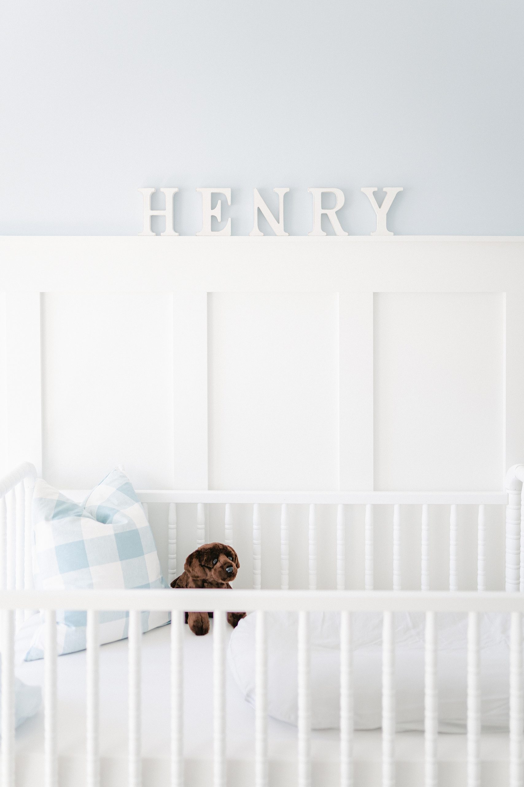 Light + Airy Baby Boy Nursery